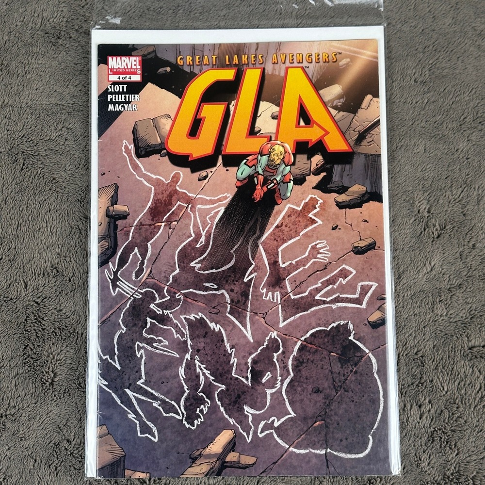 Great Lakes Avengers GLA 4 Marvel Limited Series 2005 Slott Pelletier Magyar